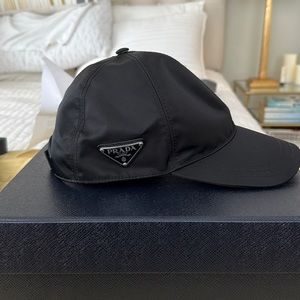 Prada Re-Nylon Cap - Black